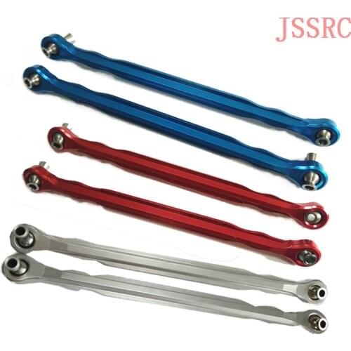 2Pcs Aluminum Toe Link Steering Rod #7748 For RC 1/5 Traxxas X-Maxx XMaxx 77076-4 77086-4