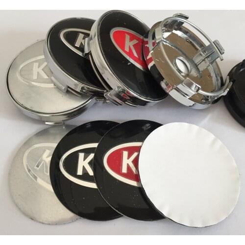 4pcs 56mm 58mm 60mm 65mm 68mm Car Wheel Center Cap Badge covers emblem sticker car Styling accessories