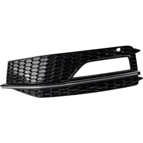 8K0807681M ABS Gloss Black Left Front Bumper Lower Fog Light Grill Grille 8K0807681 Fit for Audi A4 B8 S-Line S4 2013 2014 2015