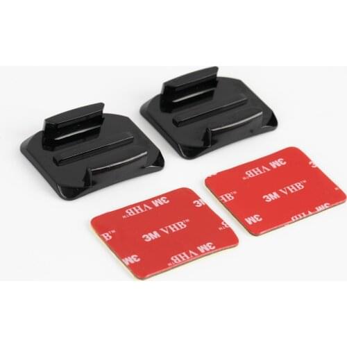 For gopro accessories Curved Surface Base 2 x Curved mount 3M VHB Adhesive Sticky for Go Pro Hero 7 6 5 xiaomi yi GP11