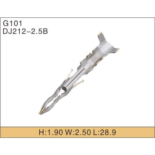 Free shipping 100pcs crimping terminal for delphi male terminals, replacement of 12124582