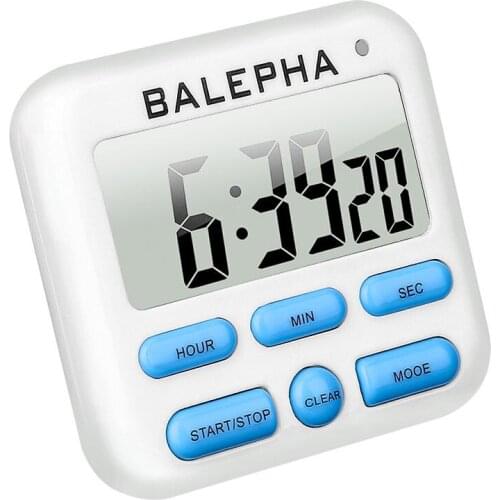 1 Pcs Digital Kitchen Cooking Timer Magnetic Large LCD Loud Alarm Count Up Down Clock