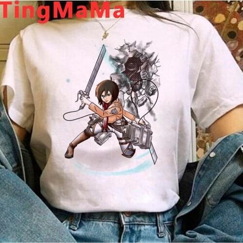 Attack on Titan Titans Attack t-shirt men harajuku kawaii ulzzang tumblr white t shirt harajuku clothes white t shirt vintage