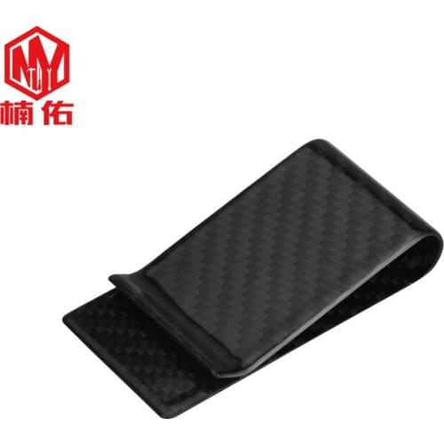 1PC 2019 EDC Outdoor Pocket Tool Carbon Fiber Anti-theft Brush Wallet Portable Simplicity Bank Credit Card Holder Pack Package