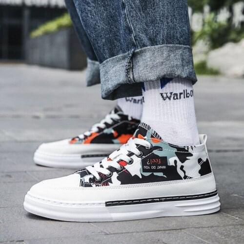 Men Breathable Mesh Shoes Summer Casual Shoes for Mens Camouflage Sneakers Trend Man Flat Walking Shoes Tenis Feminino NanX295