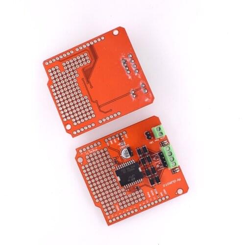 L298P Dual Current Channel Motor Driver Shield 2A DC Stepper Driving Board With Matching Pins LED Indicator