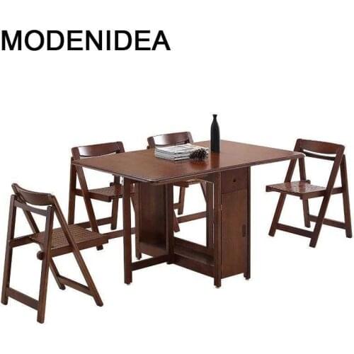 Kitchen Pliante Dinning Set Ouro Tisch A Manger Moderne De Jantar Eettafel Shabby Chic Mesa Plegable Desk Folding Dining Table