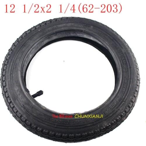 Newest 12 Inch tube Tire 12 1/2 * 2 1/4 ( 62-203 )Tire for Many Gas Electric Scooters For ST1201 ST1202 e-Bike 12 1/2x2 1/4