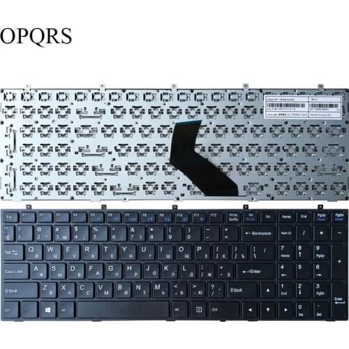 Russian laptop Keyboard for DNS Clevo W355 W355SSQ W355SDQ W355STQ W670SCQ W670SJQ W670SRQ W670SHQ W670SFQ W670SZQ NP6679