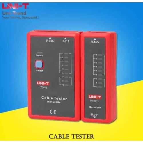 UNI-T UT681L/UT681C/UT681HDMI Cable Tester; Telephone Line/Network Line Checker / Ethernet Telephone BNC HDMI Repair Tool
