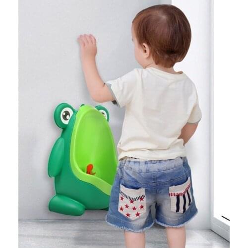 Frog Smart Toilet Children Training Kids Urinal for Boys Pee Trainer Bathroom