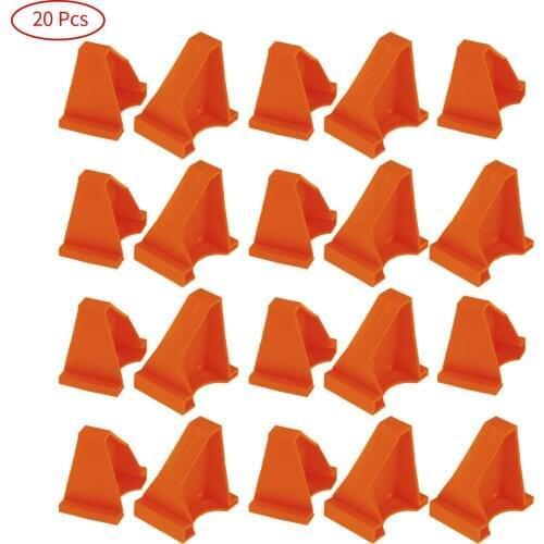 20pcs Upgraded Floor Gaskets Laminated Wood Floor Tools Compatible with Vinyl Planks Hardwood Floors Triangles Flooring Spacers