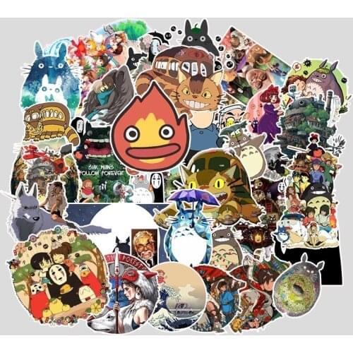Tonari No Toro Japanese Cartoon Stickers Cartoon Children Fun Notebook Bicycle Helmet Car Stickers