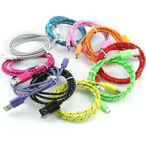 Charging USB Cables Micro Usb Cable Android Mobile Phone Data Sync Charger Cable for Samsung For Xiaomi Redmi 1M/2M/3M Cord