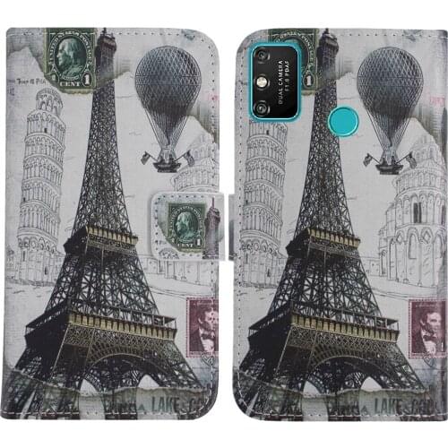 TienJueShi TPU Silicone Protection Flip Leather Cover Wallet Case For Infinix Hot 10 Lite Note 8i S5 Pro Smart 5 Etui