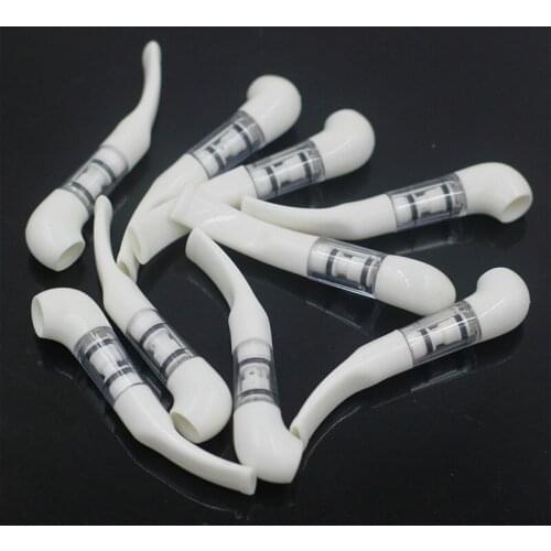 1Pcs Novelty Pure White Cigarette Cigar Accessories Filter Food Grade Holder Mouthpiece Filtration Cleaning Holder Gifts for Men