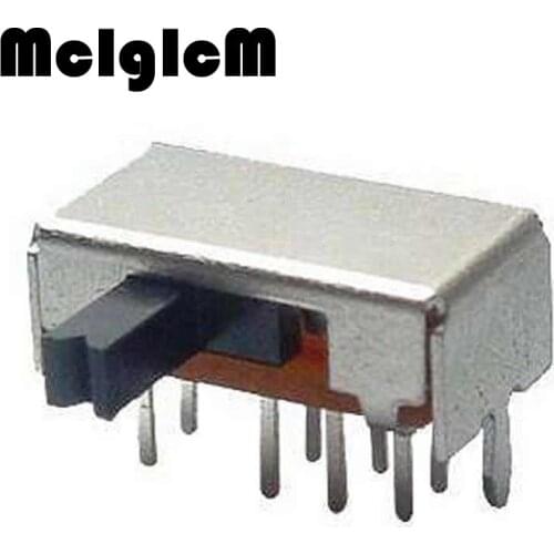 30pcs Interruptor Mini Slide Switch on-off 8pin 2P3T, toggle switch Handle length: 3MM SK-23D07 High quality