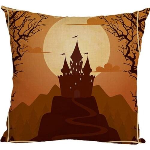40x40cm 45x45cm Happy Halloween Pillowcase Throw Cushion Pillow Cover Printing Cushion Pillow Case Bedroom Office 2