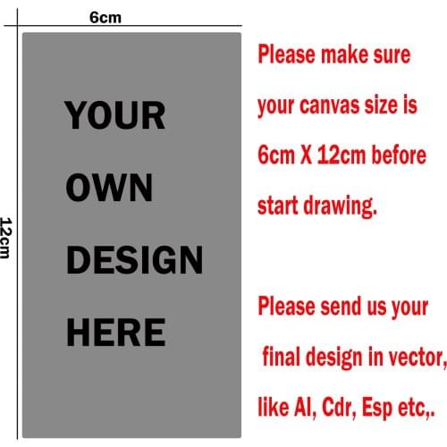 100Pcs/Design OEM Custom Stainless Steel Nail Art Stamping Template with Your Own Drawings