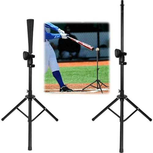 Free Shipping 1Pc Adjustable Batting Tee Baseball Batting Tee Softball Tripod T Stand Practice Training Hitting Ball Accessories
