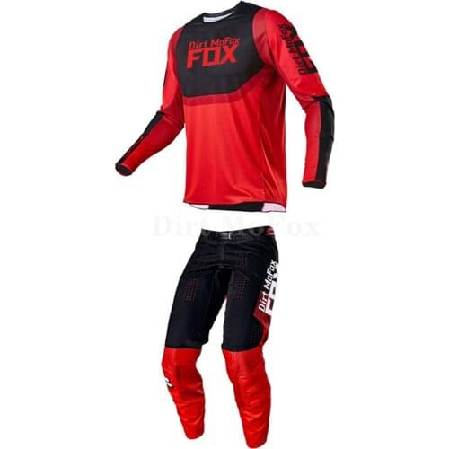 Free shipping 2021 MX ATV Dirt Mo Fox 360/180 Flex Air Motocross Adult Gear Combo MX SX Off-Road Dirt Bike Vented Gearar Set