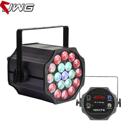 Free Shipping Zoom Circle Effect Individual Control 19x12W RGBW 4in1 LED Par Light O-sram Lamp For Stage Disco DJ Light
