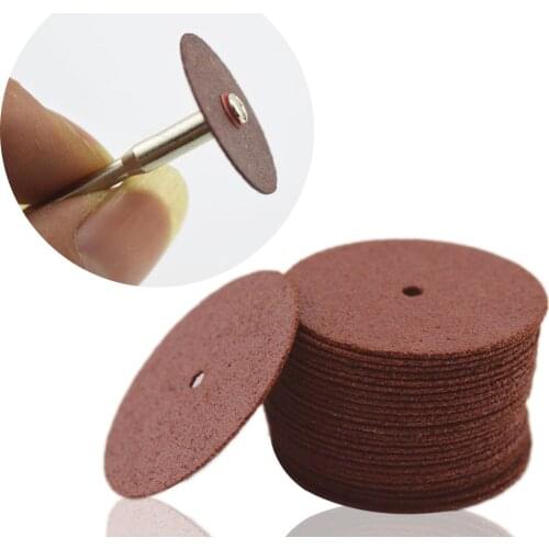 36pcs Dremel Accessories 24mm Abrasive Disc Cutting Discs Reinforced Cut Off Grinding Wheels Rotary Blade Disc Tool