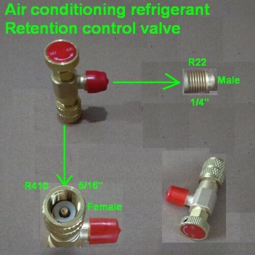 Refrigeration Charging Adapter For 1/4" SAE Male to 5/16"SAE Famale charging valve air conditioning charing valve/Safety Adaptor