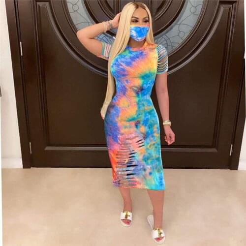 ITFABS Green Summer Dresses