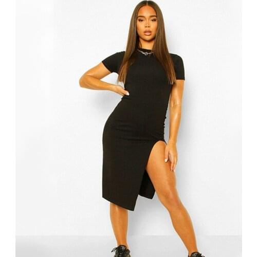 Summer Boho Sexy Dress 2021 Short Sleeve Evening Party Elegant Bodycon Ladies Robe Dresses Fashion Club Women Clothes Vestidos