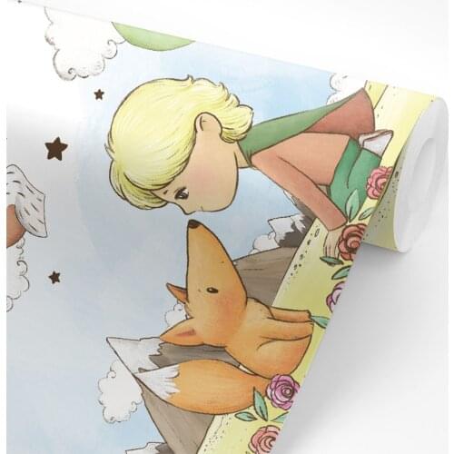 SM0044 children bedroom wall stickers Little Prince-Greek, walls, furniture, tables-size 60x300 cm