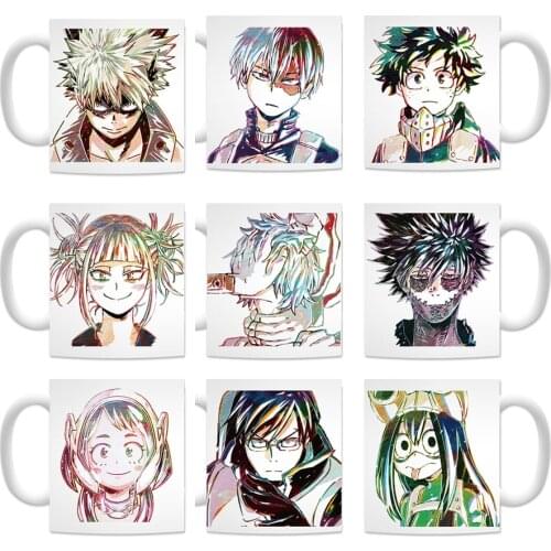 2020 New My Hero Academia Mug 11oz Environmentally White Ceramic Coffee Mugs Milk Tea Cup Your Friend Gift Mug Kids Gift Mugs