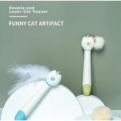 New Pet Products Laser Funny Cat Stick Cat Toy Laser Funny Cat Stick Interactive Cat Toy Pet Toys Pet Supplies