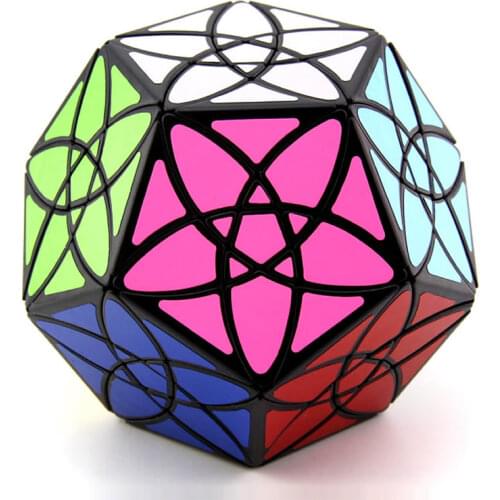 Original High Quality MF8 Bauhinia Megaminxeds Magic Cube 3x3 Dodecahedron Starminx Skewed Speed Puzzle Christmas Gift Kids Toys