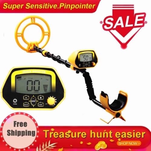MD3030 Underground Metal Detector Treasure Hunter LCD Display Adjustable Gold Finder Digger Under Shallow Water High Sensitivity