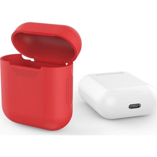 Multi-color Soft Silicone Earphone Case Shockproof Bluetooth Wireless Protective Cover Skin Accessories For Apple Airpods Box