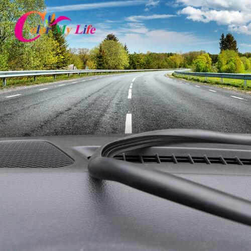 Color My Life Car Dashboard Sealing Strip Noise Sound Insulation Rubber Strips for Nissan X-trail Xtrail T32 Rogue 2014-2020
