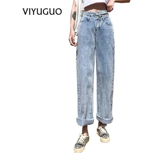Женские летние джинсы VIYUGUO China At AliExpress