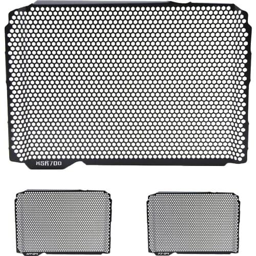 For Yamaha MT-07 MT07 MT 07 FZ-07 FZ07 XSR700 XTribute Motorcycle Radiator Grill Black Guard Cover Protector Radiator Protectio