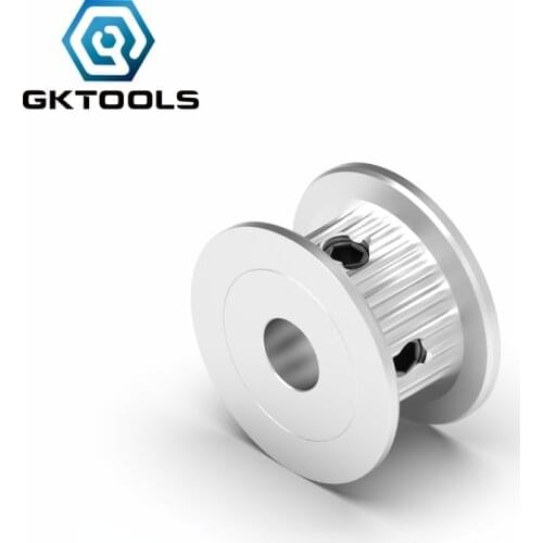 GKTOOLS GT2 2GT 30 Teeth Tooth Idler Timing Pulley Bore 8mm for 30mm timing Belt Used In Linear 3D Printer Parts