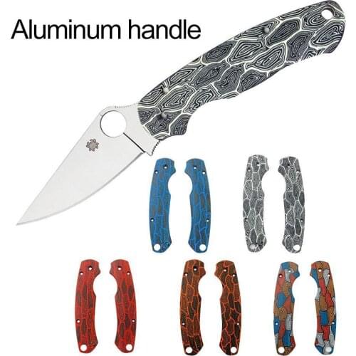 1 Pair Handle Patch Only for real C81 Para 3 Paramilitary 3 Custom G10 Shank Patch Folding Knife Handle