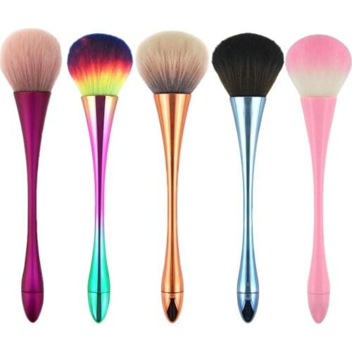 1PCS Slim Waist Loose Powder Brush Makeup Brush New Large Single Powder Foundation Brush Makeup Brush