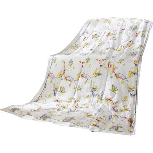 120 Double-Sided Pure Tencel Summer Blanket Airable Cover Thin Duvet Lessel Fiber