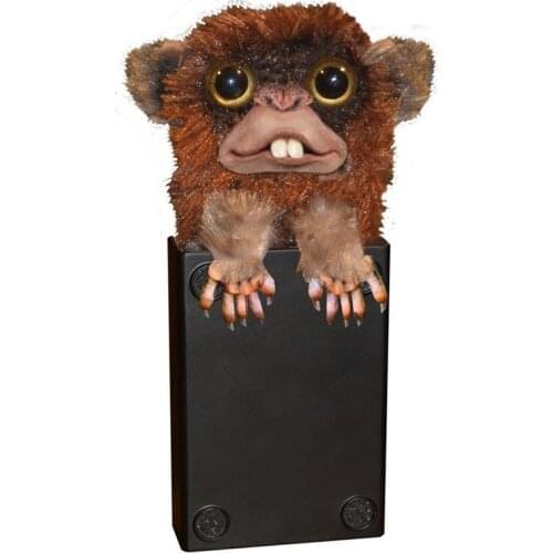 2018 Innovative Sneekums Toy Spoof Monkey Toys Pet Prankster Jitters Fur Plastic Brown Pet Surprise Toys Fur Plastic Finger Toys