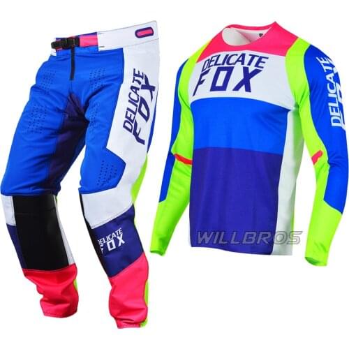 2020 Delicate Fox 360 Linc Jersey Pants Motocross ATV Downhill Bike Riding Mens Racing Gear Set Motorcycle Suit Mens Kits