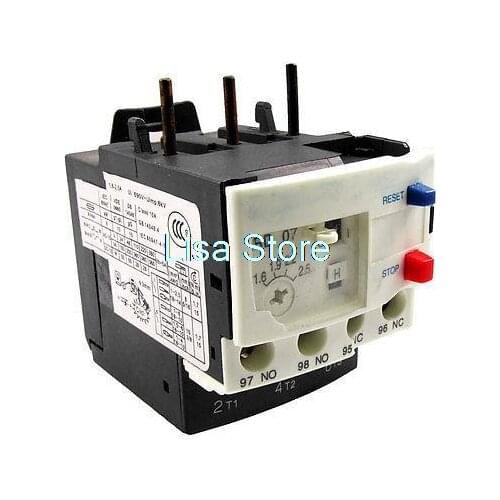 Motor Protection 3 Pole 3P 1.6-2.5A Thermal Overload Relay