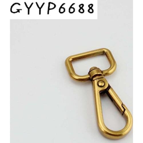 30pcs 19mm OLD GOLD color trigger snap hook swivel clasp lobster claws swivel hooks hardware hook