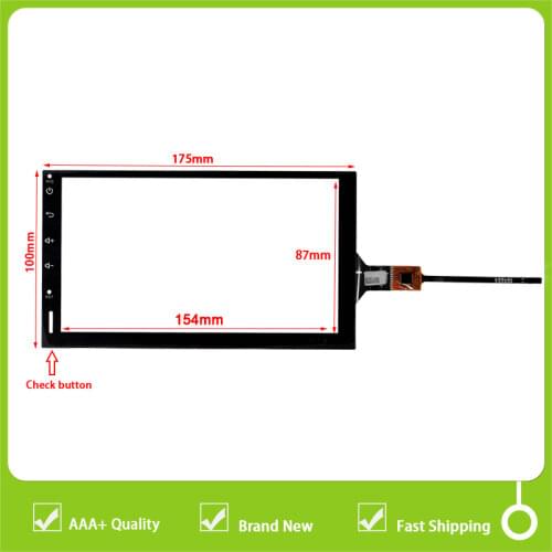 7" inch Touch Screen Panel Digitizer Glass Sensor Replacement For xtrons TQ700L GPS Car 175mm*100mm