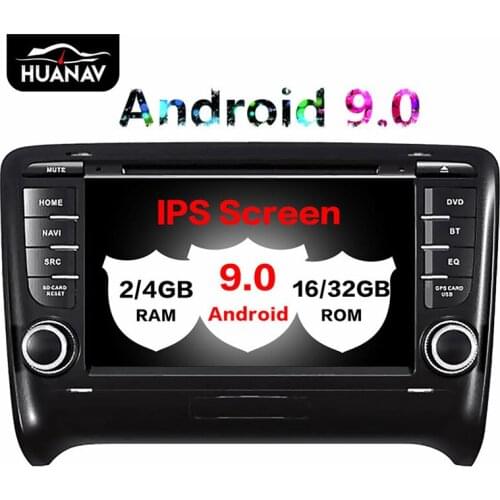 Car DVD player GPS navigation For AUDI TT 2008 2009 2010 2011 2012 2013 2014 DSP Android 9.0 multimedia car radio player Auto