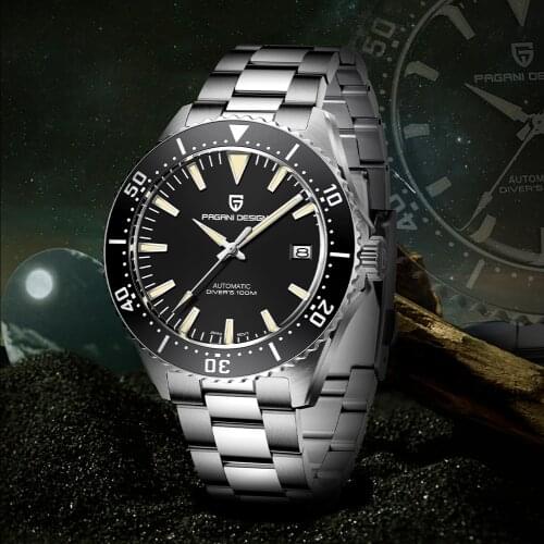PAGANI DESIGN Top Brand Automatic Watch New Waterproof Men Watch Luxury Sapphire Glass Mechanical Wristwatches Relogio Masculino